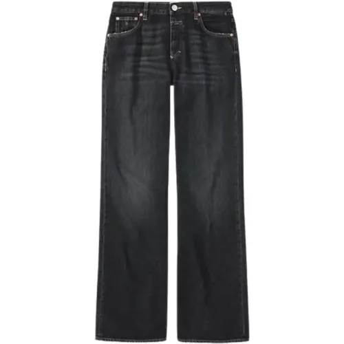 Denim Flare Pants , female, Sizes: W28, W31, W27, W30, W29 - closed - Modalova