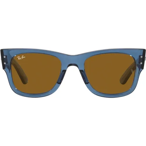 Mega Wayfarer Bio-Based Polarized , female, Sizes: 51 MM - Ray-Ban - Modalova