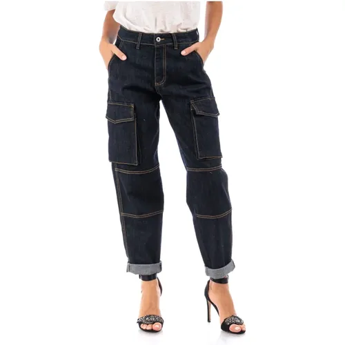 Side Pocket Jeans , female, Sizes: L - Dixie - Modalova