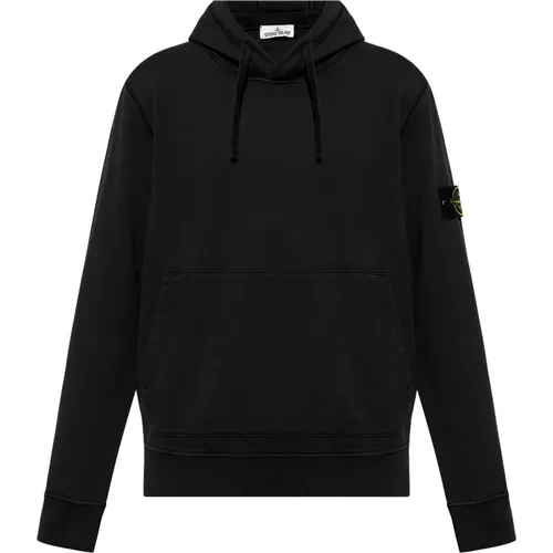 Cotton Hooded Sweatshirt , male, Sizes: 2XL, S, M, XL, L - Stone Island - Modalova