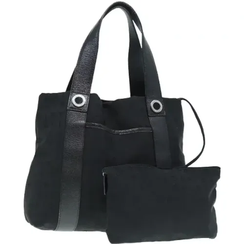 Pre-owned Canvas totes , female, Sizes: ONE SIZE - Bvlgari Vintage - Modalova