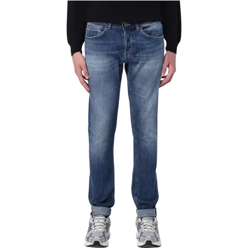 George Slim-fit Jeans , male, Sizes: W31 - Dondup - Modalova