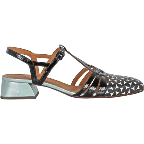 Bicolor Leather Pointed Toe Heels , female, Sizes: 3 UK, 4 UK, 6 UK, 8 UK - Chie Mihara - Modalova
