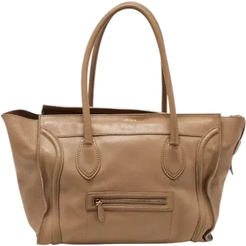 Pre-owned Leather totes , female, Sizes: ONE SIZE - Celine Vintage - Modalova