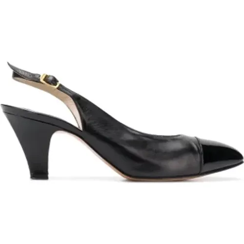 Pre-owned Leather heels , female, Sizes: 4 UK - Salvatore Ferragamo Pre-owned - Modalova