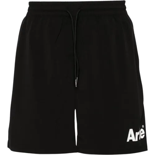Schwarze Logo-Shorts Frühling/Sommer Essential , Herren, Größe: 2XL - Arte Antwerp - Modalova
