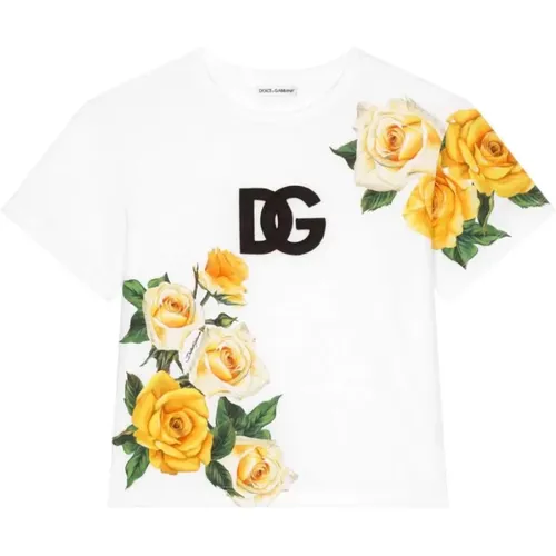 Rosa T-Shirt Dolce & Gabbana - Dolce & Gabbana - Modalova