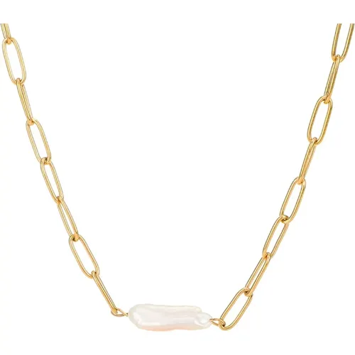Perlen Link Halskette , Damen, Größe: ONE Size - Dansk Copenhagen - Modalova