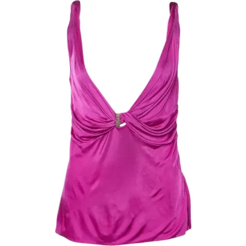 Pre-owned Fabric tops , female, Sizes: L - Versace Pre-owned - Modalova