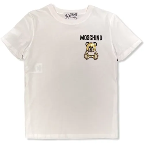 Stylish Women`s T-Shirt - Trendy Design , female, Sizes: S - Moschino - Modalova