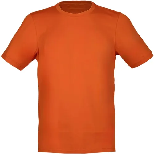 Vintage T-Shirt with Side Openings , male, Sizes: XL, L, 3XL, M, 2XL - Gran Sasso - Modalova