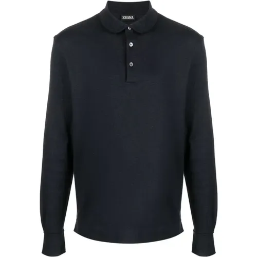 Baumwoll Polo Shirt, 100% Baumwolle - Ermenegildo Zegna - Modalova