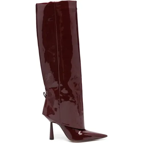 Bordeaux Boots Ros31 , female, Sizes: 4 1/2 UK - Gia Borghini - Modalova