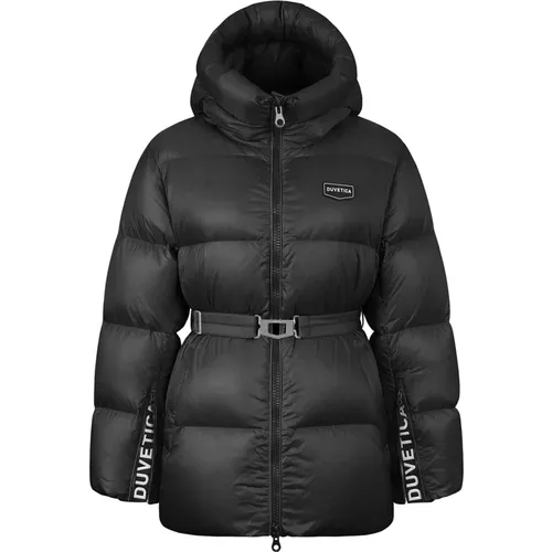 Belted Down Jacket Aw23 , female, Sizes: XS, 2XS, S, M - duvetica - Modalova