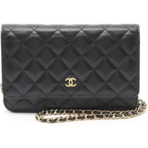 Pre-owned Leather shoulder-bags , female, Sizes: ONE SIZE - Chanel Vintage - Modalova