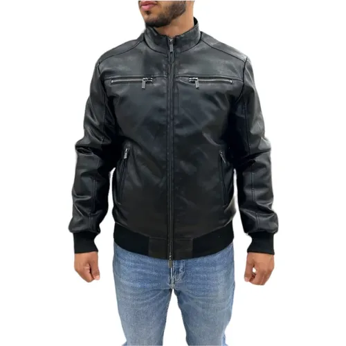 Faux Leather Jacket , male, Sizes: XL - Gaudi - Modalova