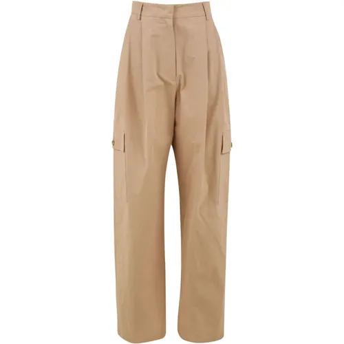 Sand Fayette Trousers Atpa003 Model , female, Sizes: XS, M, S - Attic and Barn - Modalova