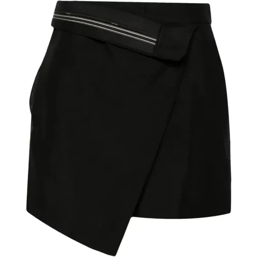 Foldable Waist Shorts , female, Sizes: XS, S - Fendi - Modalova