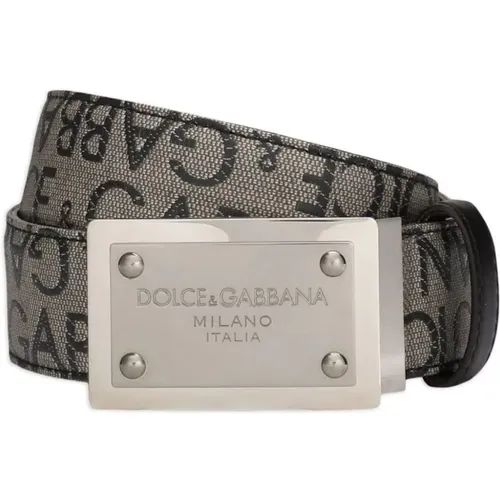 Reversible Logo Belt Bag , unisex, Sizes: 90 CM - Dolce & Gabbana - Modalova