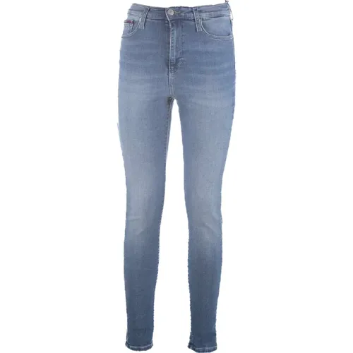 Sylvia Super Skinny Jeans , Damen, Größe: W24 L30 - Tommy Jeans - Modalova