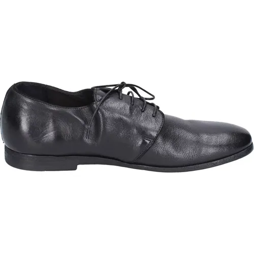 Elegante Vintage Leder Herrenschuhe - MOMA - Modalova