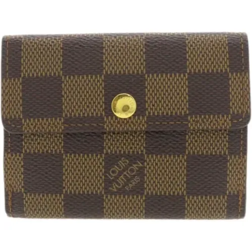 Pre-owned Canvas wallets , female, Sizes: ONE SIZE - Louis Vuitton Vintage - Modalova