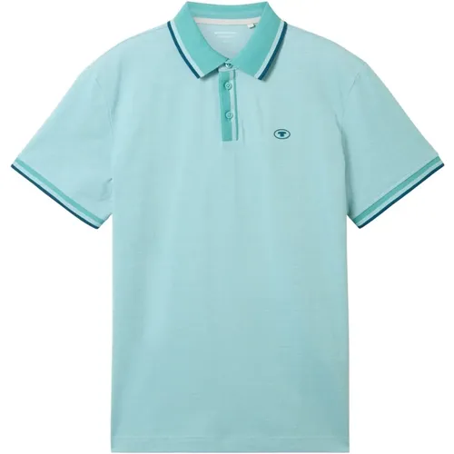 Poloshirt mit Polokragen und kurzen Ärmeln,Polo-Shirt mit Polokragen - Tom Tailor - Modalova