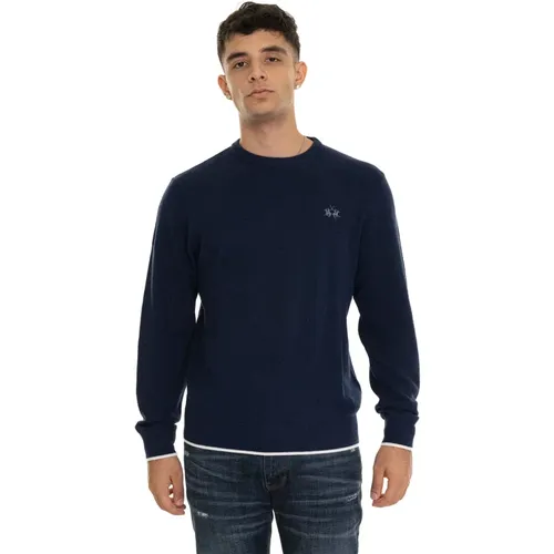 Stylischer Strickpullover für Männer , Herren, Größe: 3XL - LA MARTINA - Modalova