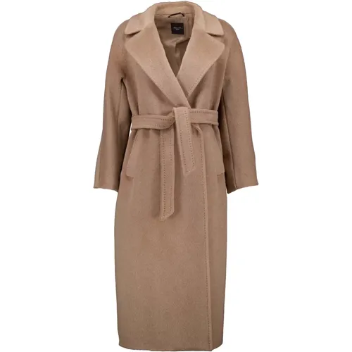 Camel Coats , female, Sizes: M - Max Mara Weekend - Modalova