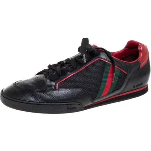 Pre-owned Fabric sneakers , female, Sizes: 12 UK - Gucci Vintage - Modalova