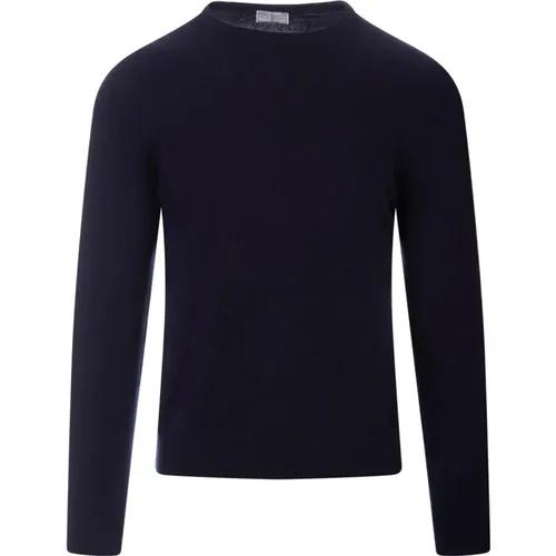 Cashmere Crew Neck Sweater , male, Sizes: 3XL, 2XL, M, L, 4XL, XL, 5XL - Fedeli - Modalova