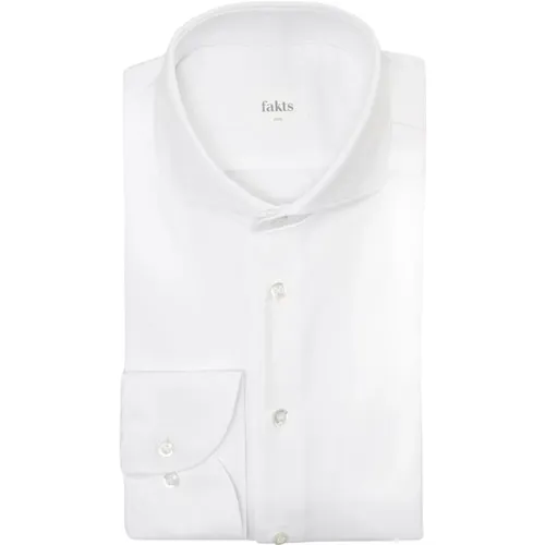 Slim Fit Leisure Shirt Stretch , Herren, Größe: M - Fakts - Modalova