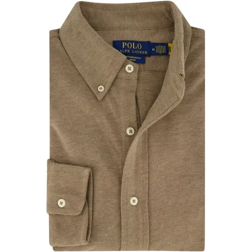 Casual shirt with long sleeves , male, Sizes: L, XL - Ralph Lauren - Modalova