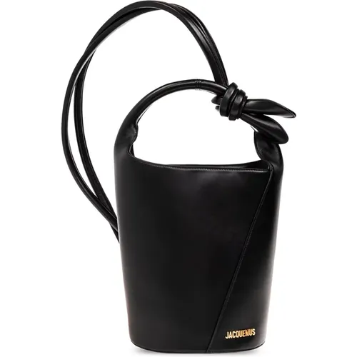 Le Petit Tourni bucket shoulder bag , female, Sizes: ONE SIZE - Jacquemus - Modalova