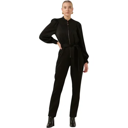 Schwarzer Camryn Jumpsuit Damen Hose , Damen, Größe: M - Freebird - Modalova