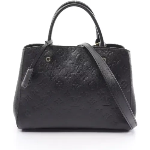 Pre-owned Leather louis-vuitton-bags , female, Sizes: ONE SIZE - Louis Vuitton Vintage - Modalova