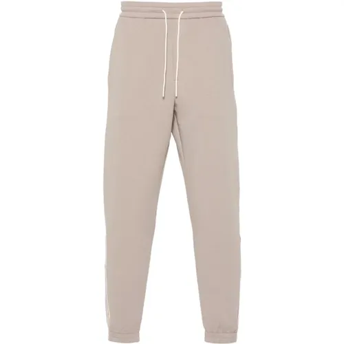 Jersey Cotton Trouser Vaniglia Men , male, Sizes: XL, S, M, L - Emporio Armani - Modalova