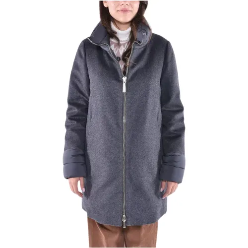 Wool and Feather Coat Abete-Le , female, Sizes: M, L, XL - Moorer - Modalova