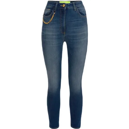 Stylish Skinny Jeans for Women , female, Sizes: W28, W27 - Elisabetta Franchi - Modalova