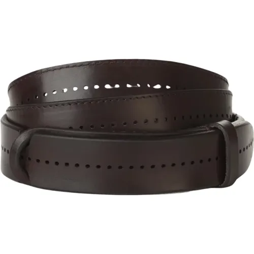 Perforated Leather Belt , male, Sizes: ONE SIZE - Orciani - Modalova