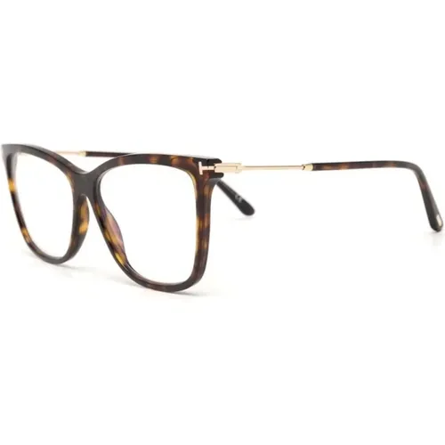 Havana Optical Frame, versatile and stylish , female, Sizes: 56 MM - Tom Ford - Modalova