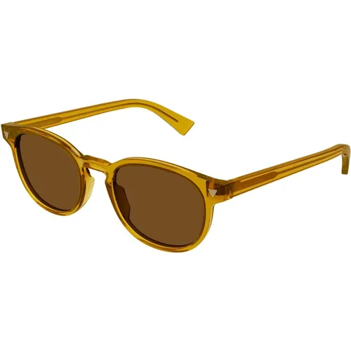 Yellow/ Sonnenbrillen Bv1253S , Herren, Größe: 50 MM - Bottega Veneta - Modalova