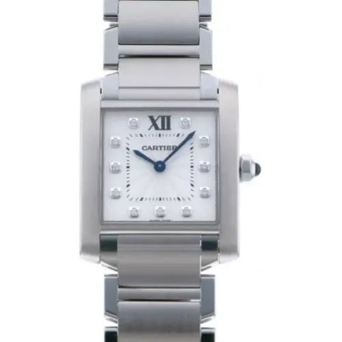 Pre-owned Metal watches , female, Sizes: ONE SIZE - Cartier Vintage - Modalova