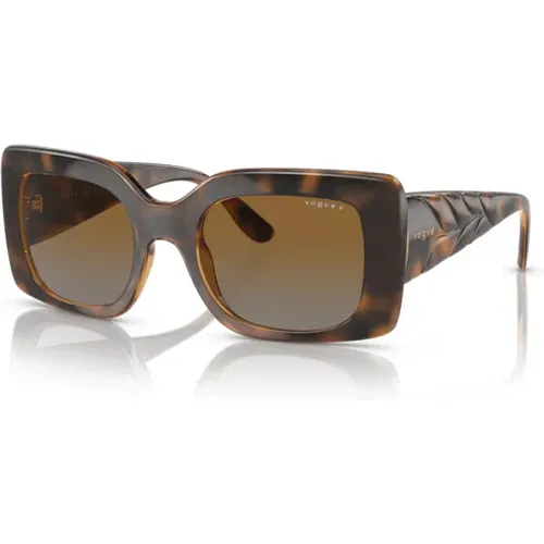 Modern Rectangular Sunglasses , female, Sizes: 52 MM - Vogue - Modalova