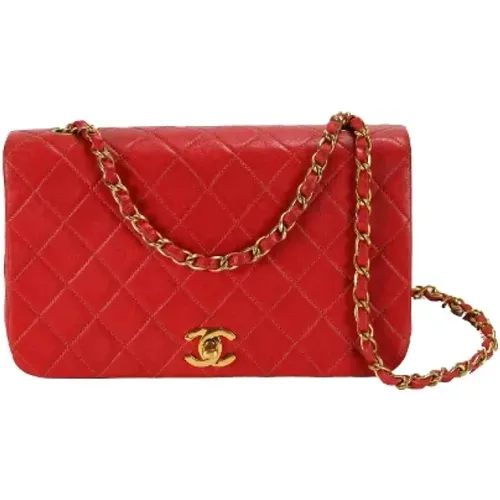 Pre-owned Shoulder Bag, Lambskin, Good Condition , female, Sizes: ONE SIZE - Chanel Vintage - Modalova
