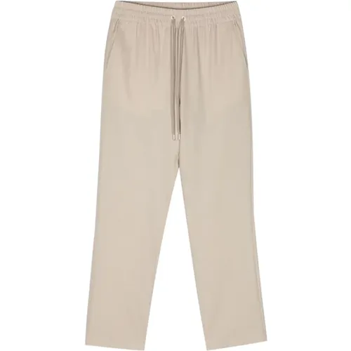 Twill Weave Drawstring Trousers , male, Sizes: L - Drole de Monsieur - Modalova