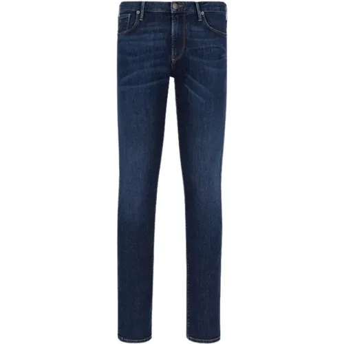 Slim-fit Jeans , Herren, Größe: W38 - Emporio Armani - Modalova