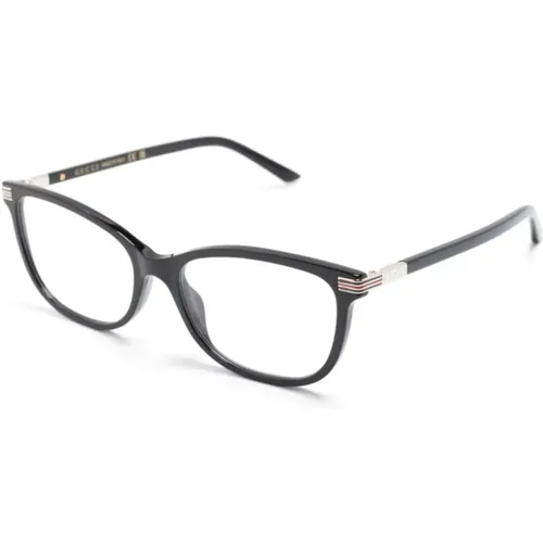 Schwarze Optische Brille Stilvoll und vielseitig - Gucci - Modalova