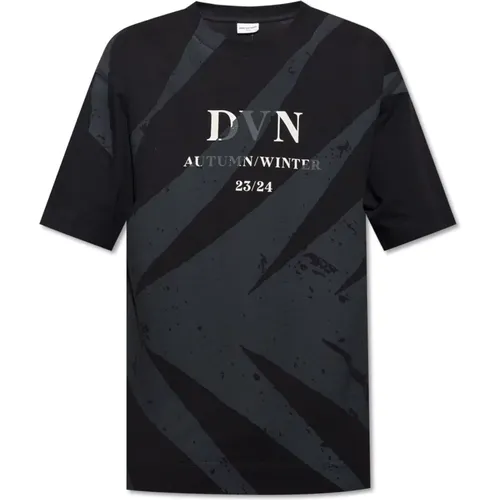 Bedrucktes T-Shirt , Herren, Größe: L - Dries Van Noten - Modalova