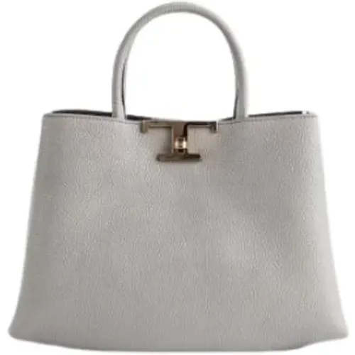 Graue Leder Schultertasche Tod's - TOD'S - Modalova